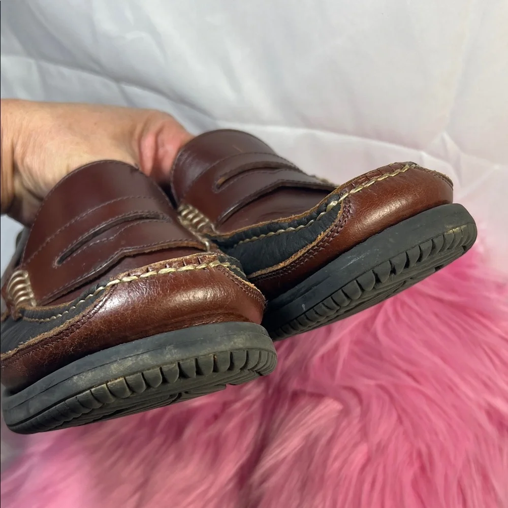 Men's Brown Leather Boat Shoes